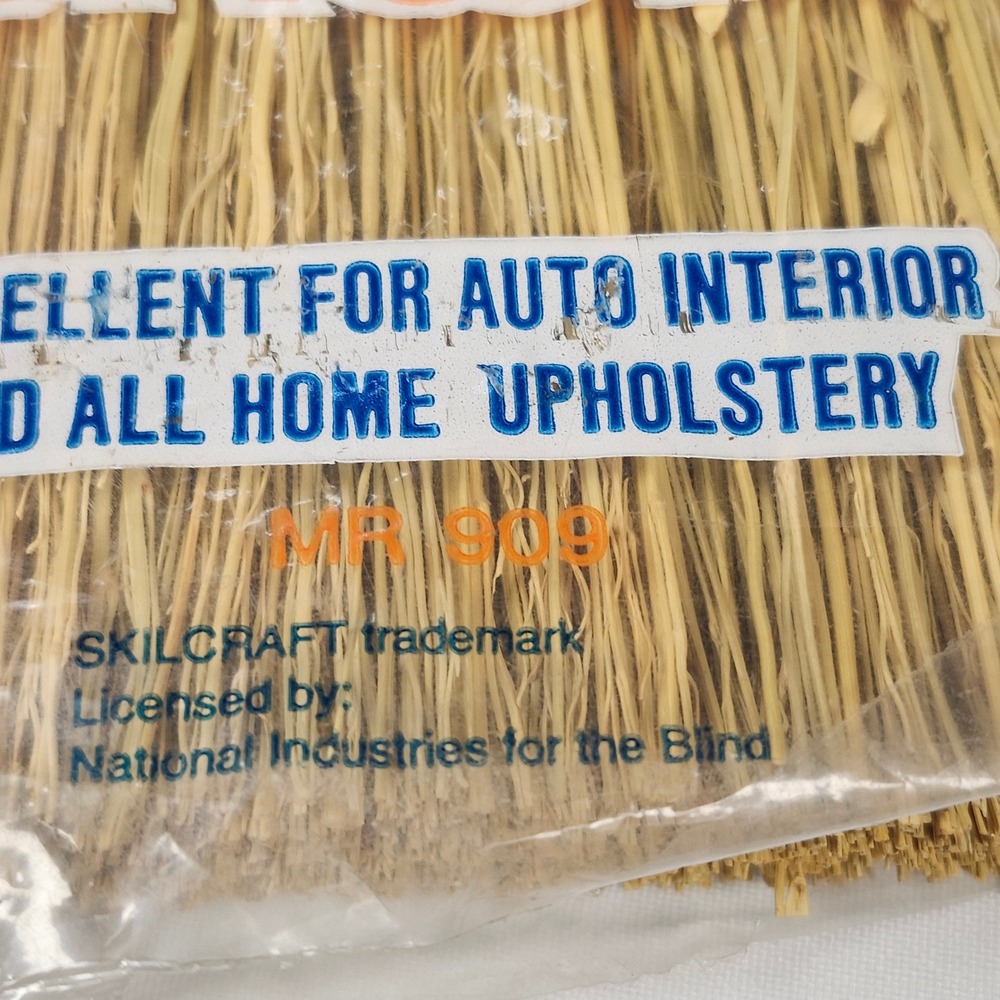 Vintage Skilcraft Whisk Broom 9in Interior Auto Cleaning - Picture 5 of 5
